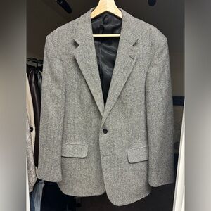Robert Stock Vintage Wool Herringbone Blazer